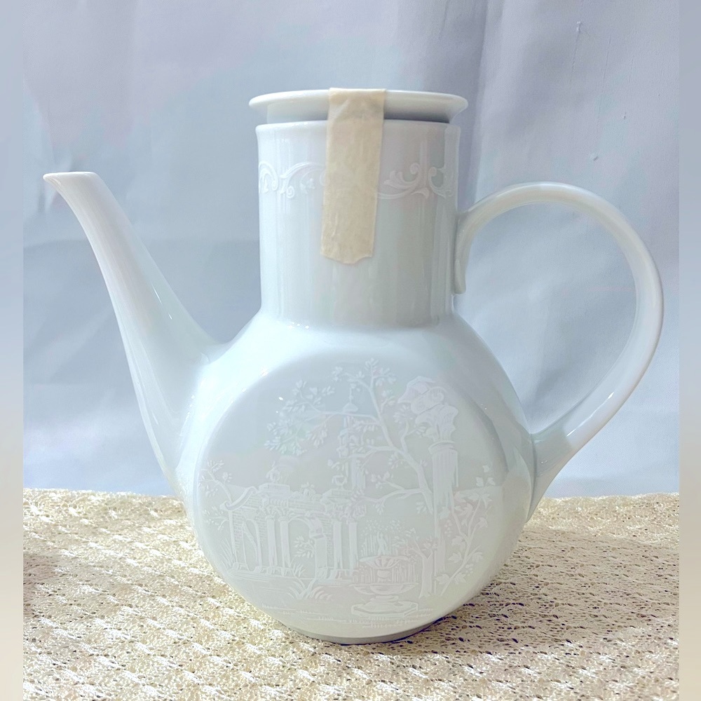 Vintage Noritake Younger Image China Coffee Pot & Lid